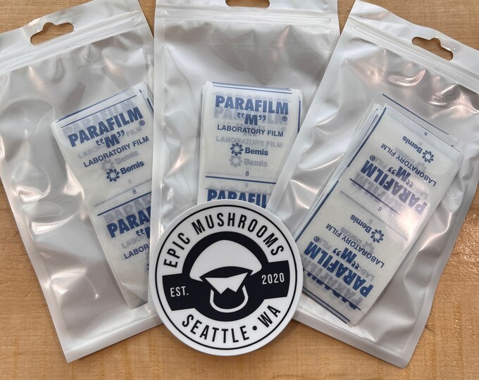 Precut Lab Film for Sealing Agar Plates, Petri Dishes Parafilm 20