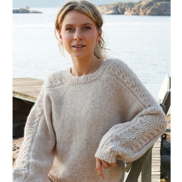 100% Merino - Wool Sweater - Woman Sweater