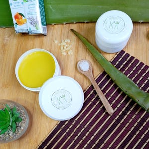 Aloe Vera - Handmade Aloe Cream - Natural Repair Balm - Organic Moisturizing Cream - No Additives - No Chemicals