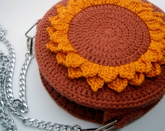 PDF Pattern - Crochet Pattern - Sunflower Bag