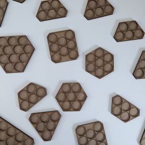 Verplaatsingsbakje voor minifiguren 25 mm/28 mm/32 mm/Legion