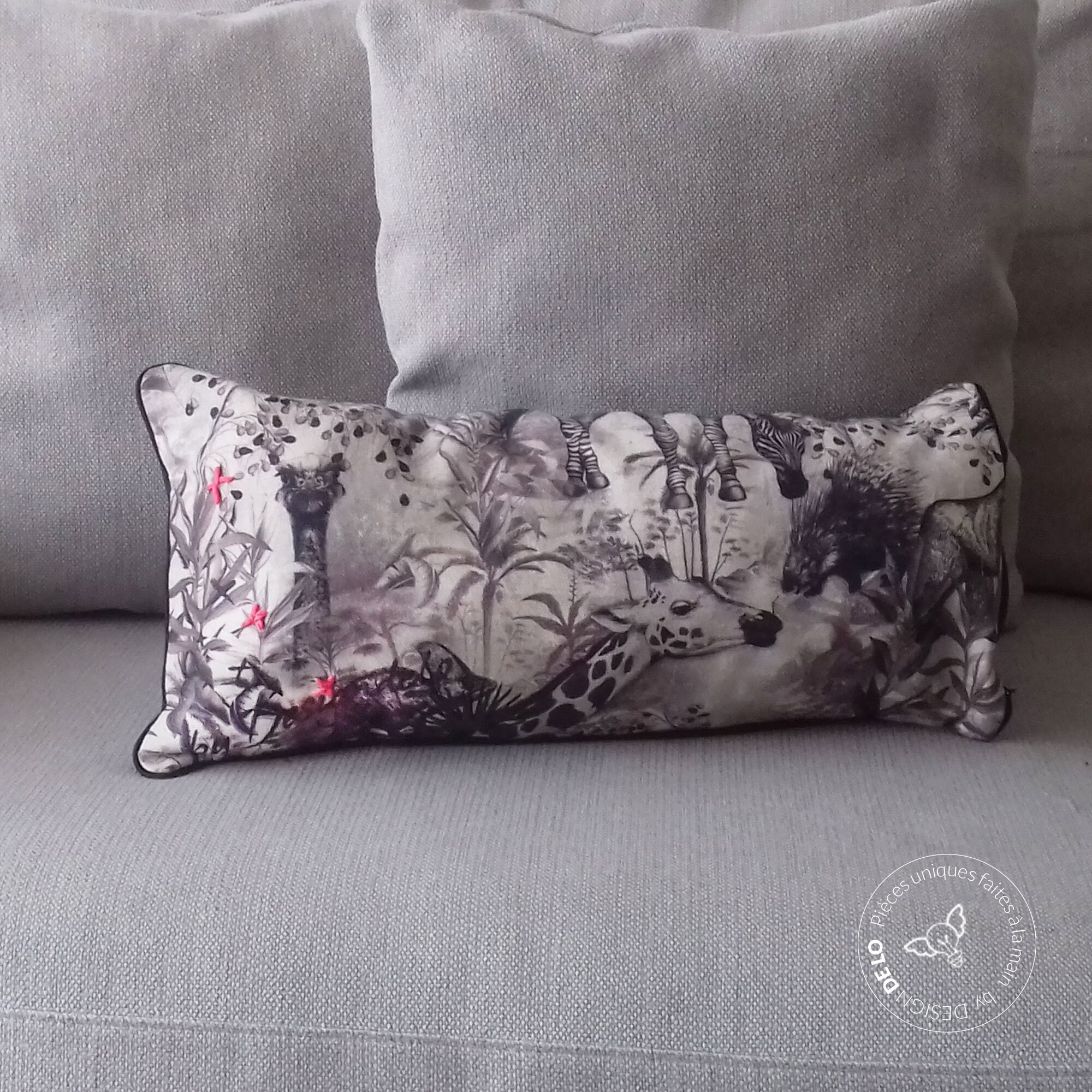 Coussin Jungle 50x24cm