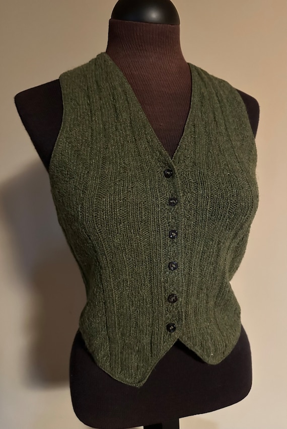 Vintage 1960s Mohair Wool Kodel Polyester Sweater 