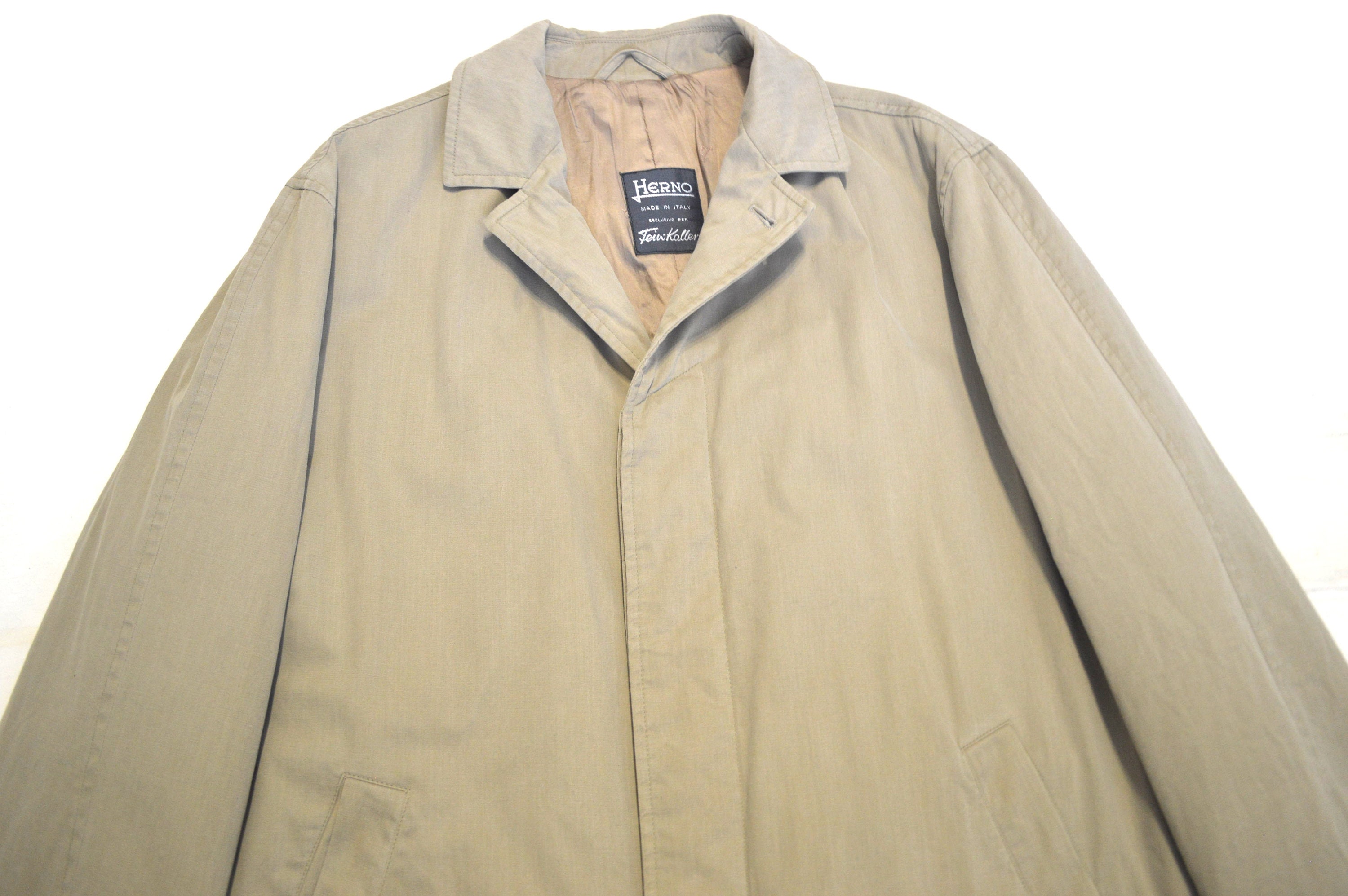 Vintage Herno Trench Coat Jacket Insulated Beige Size - Etsy UK