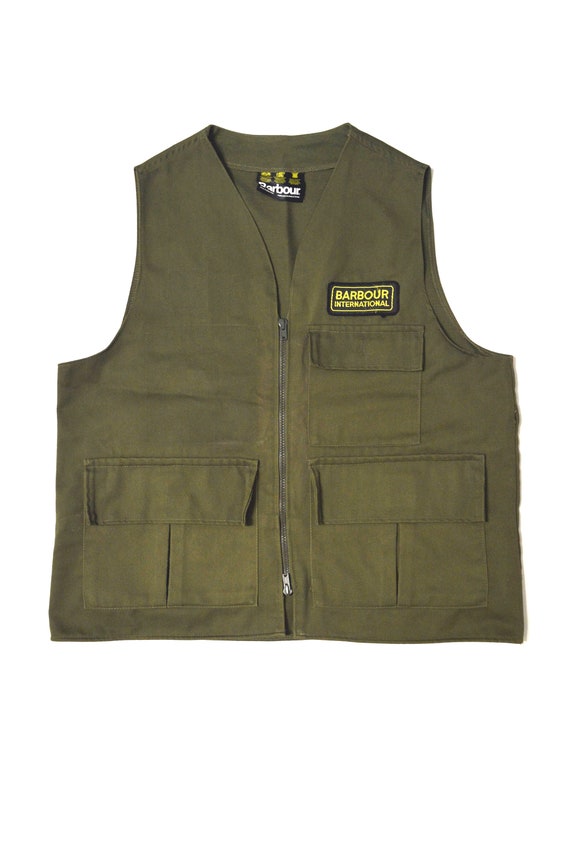 Vintage Barbour International Gillet Fly Fishing H