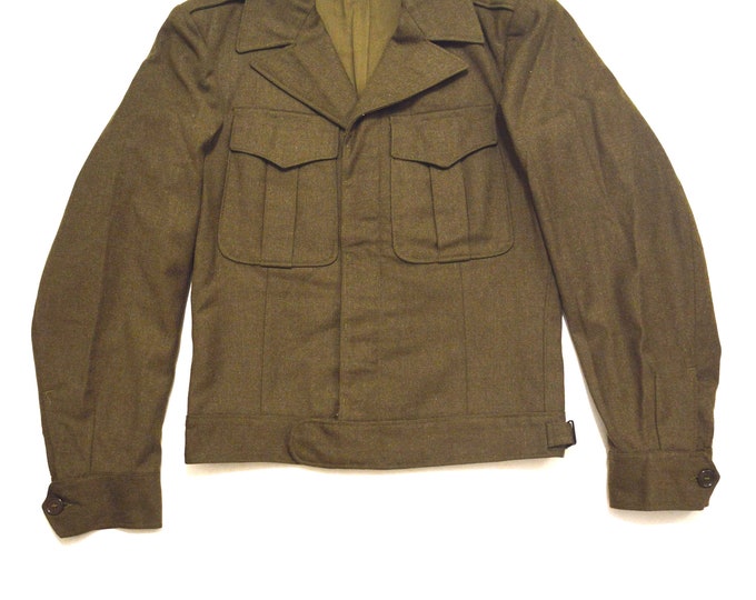 Vintage WW2 Ike Jacket 1944 Field Good Grade Green Size Men's 36L - Etsy
