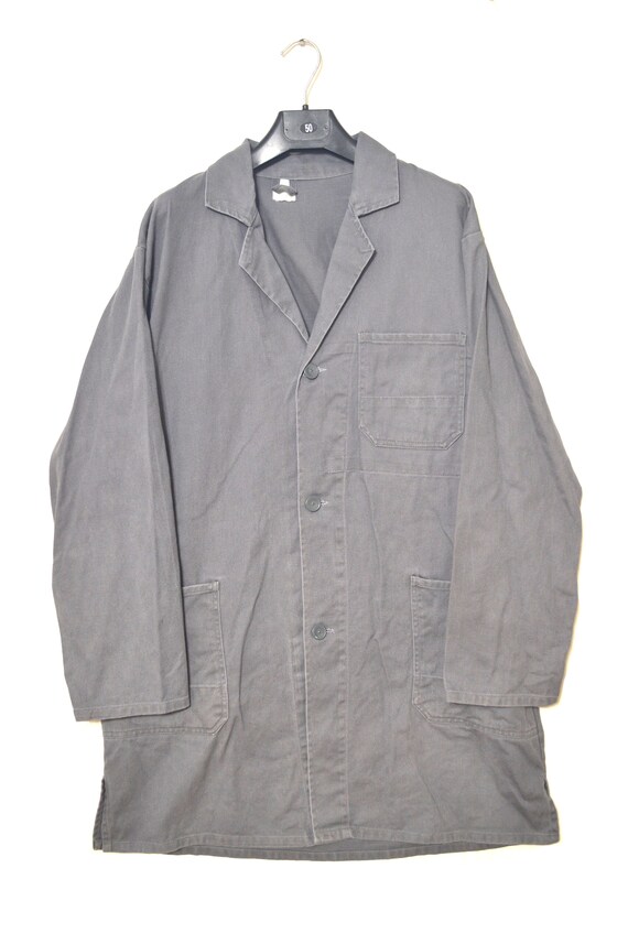 Vintage Sanfor European Workwear Work Shop Coat Ja