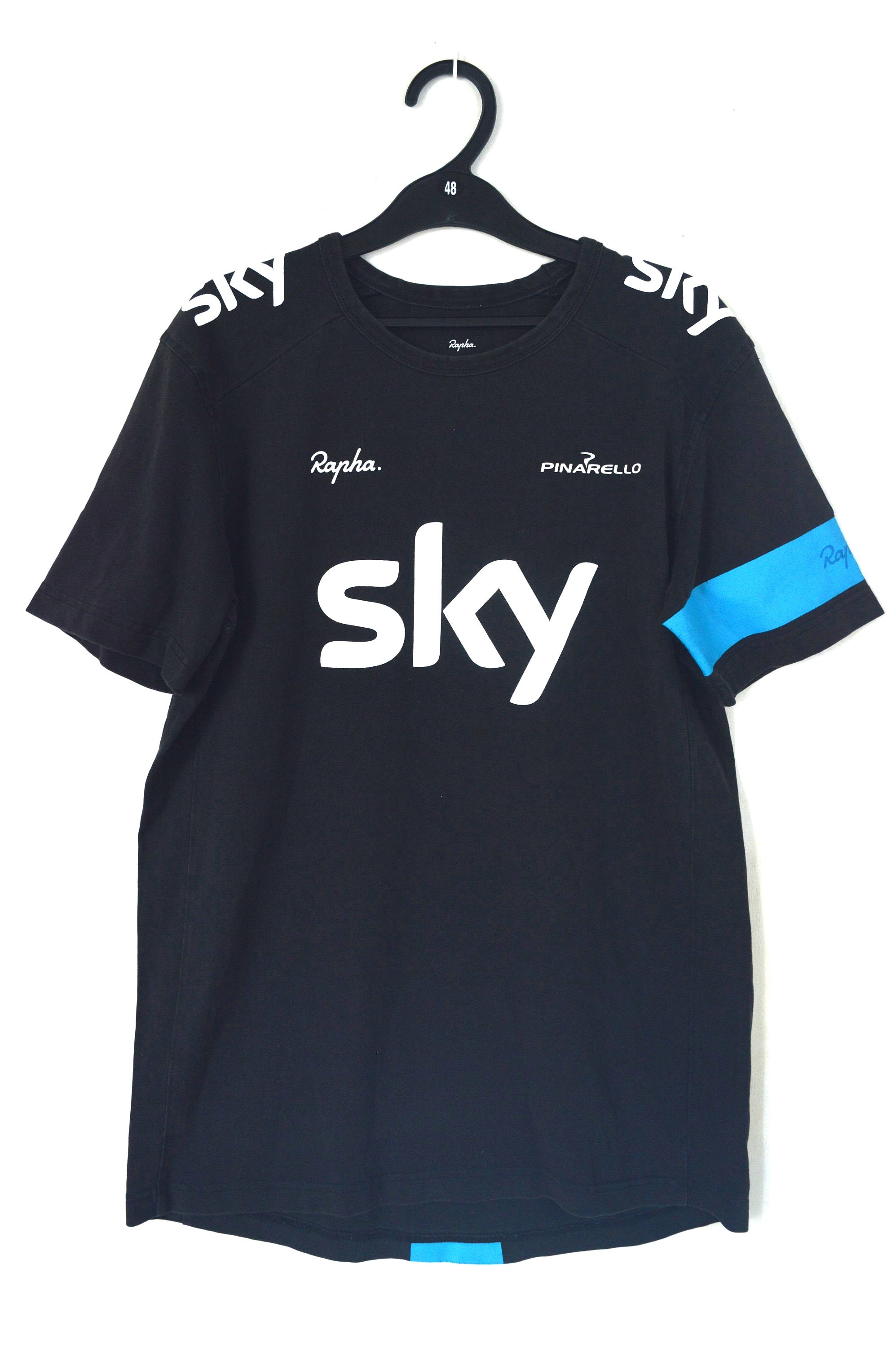 Rapha Sky Pinarello Team Cycling T-shirt Black Size Men's - Etsy