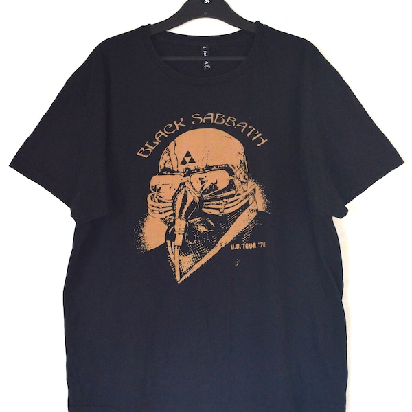 Black Sabbath Tour T-Shirt Black Size Men's XL
