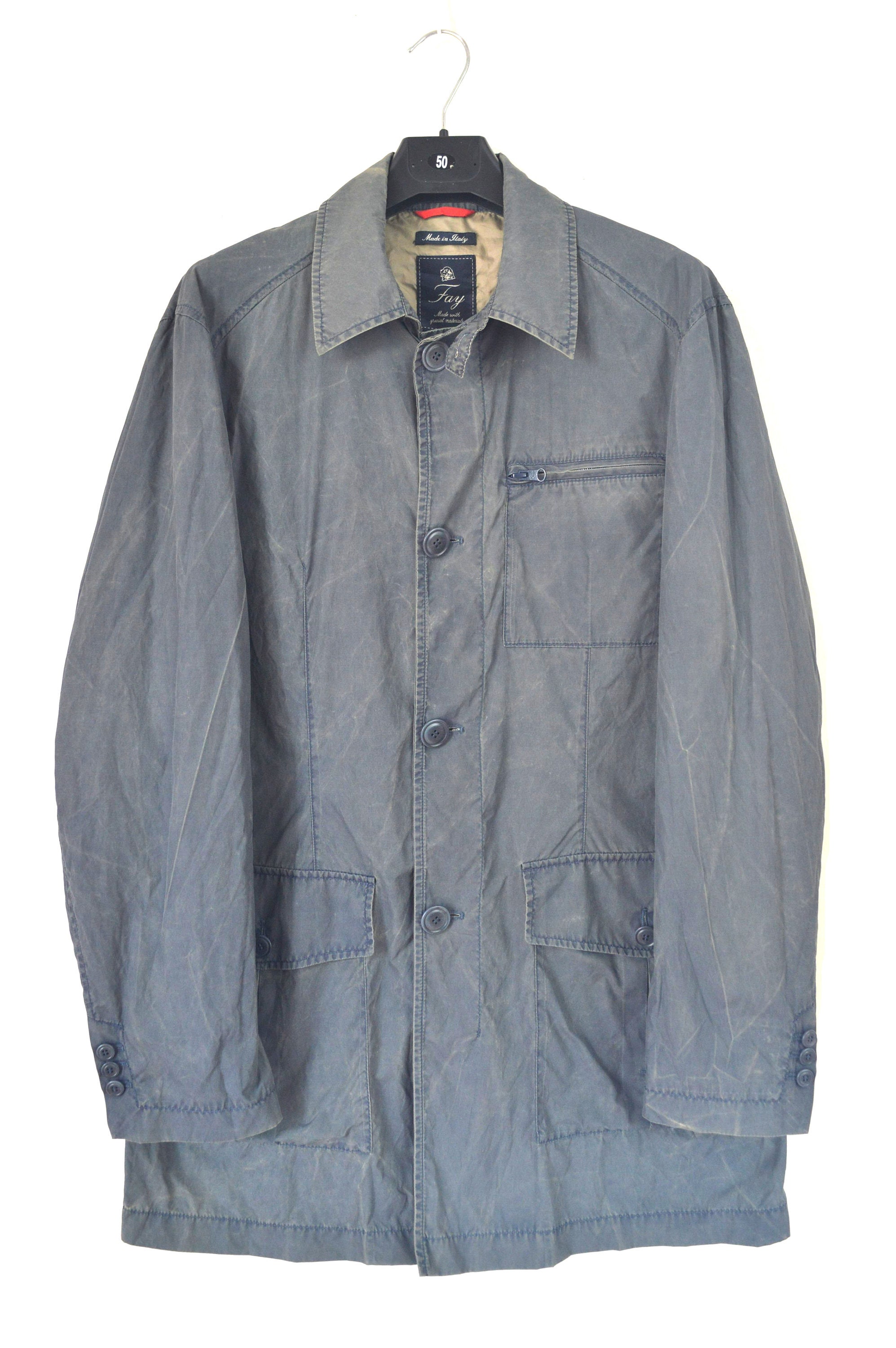 Fay Vintage Lightweight Cotton Jacket Coat Size Men's XL - Etsy UK
