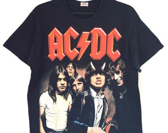 AC DC Vintage Highway To Hell Band T-Shirt Black Size Men's M