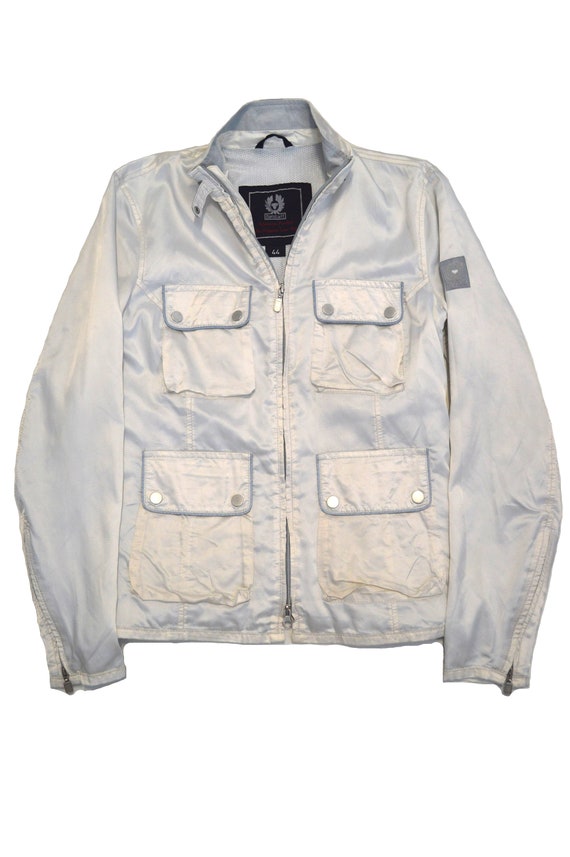 faux fur sleeve leather jacket