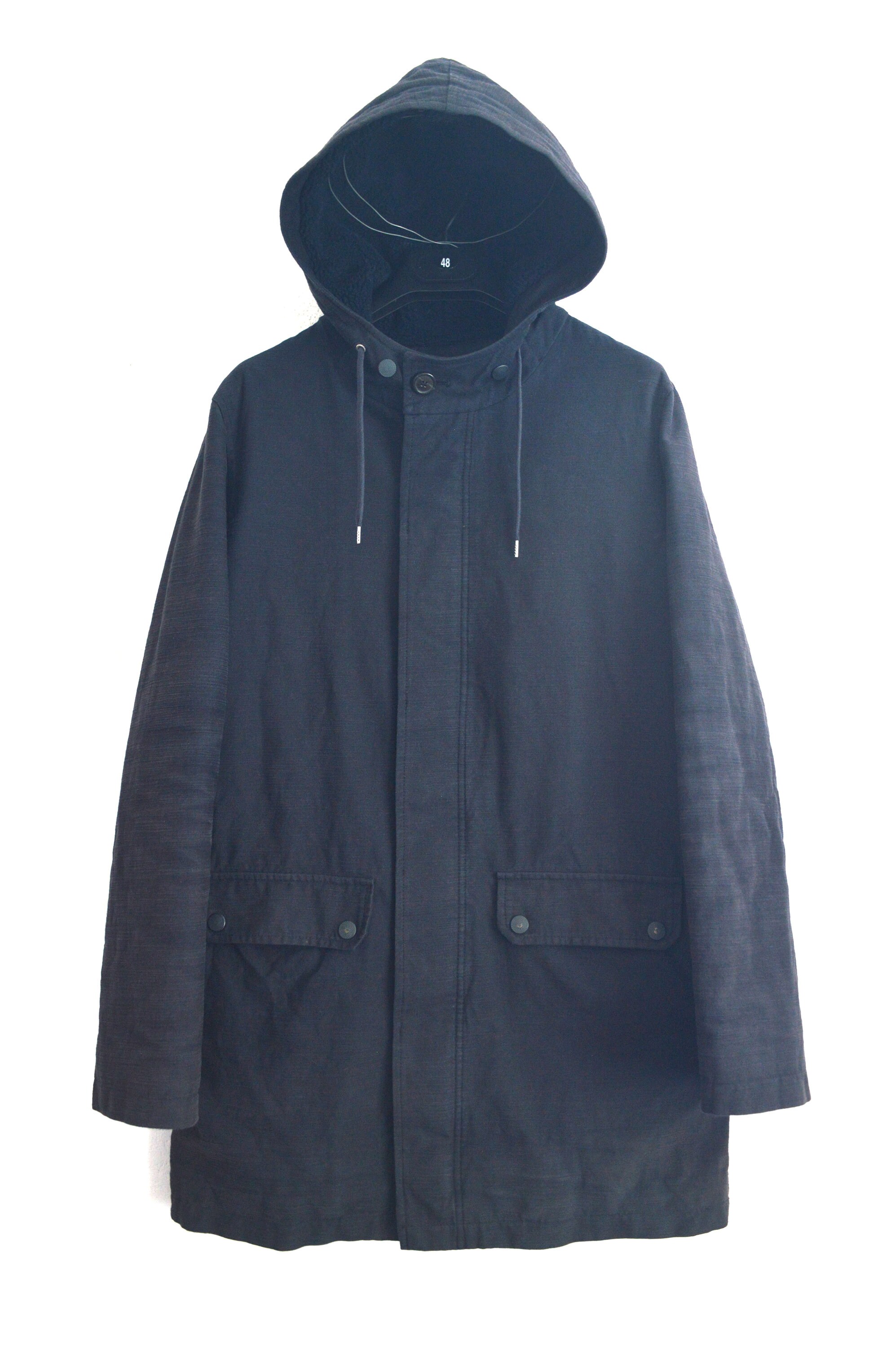 A.P.C. SIX-FIVE FISHTAIL PARKA navy M