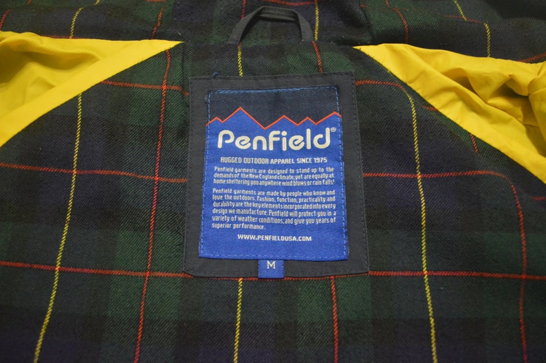 Penfield Kasson Parka Jacket Hooded Oi Polloi Blue SIze Men/'s M