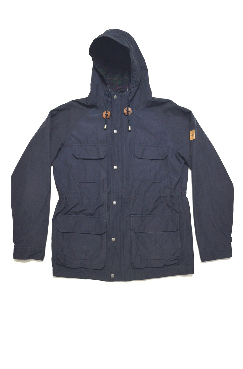 Penfield Kasson Parka Jacket Hooded Oi Polloi Blue SIze Men/'s M