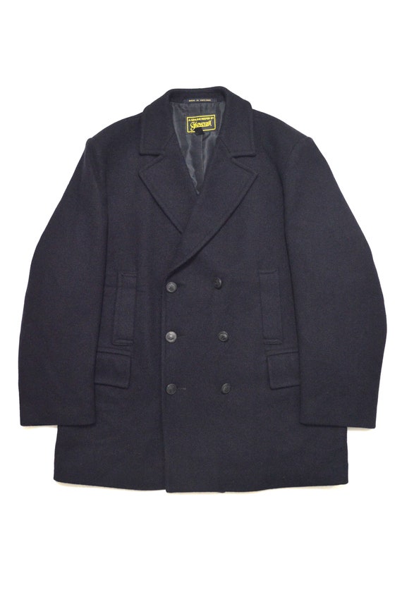 vintage 90's peacoat made in ENGLAND UK