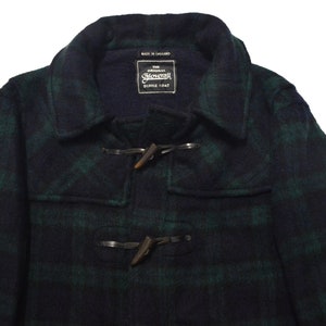 Gloverall English Duffle Coat Wool Toggle Green Size GB42 EUR46 US18 - Etsy