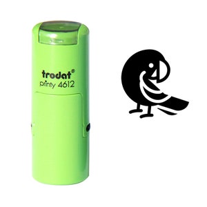 Papagei Stempel