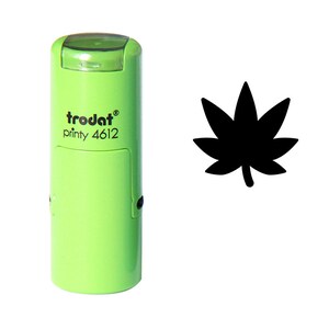 Marihuana Blatt Stempel