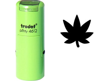 Marijuana Leaf Stamp