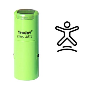 Trampoline Park Stamp