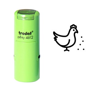 Fütterung Huhn Stempel