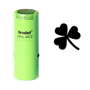Timbre de trèfle à trois feuilles