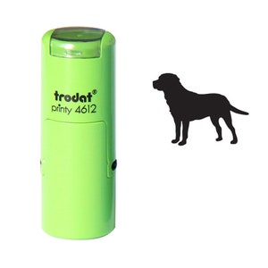 Lab Dog Stamp
