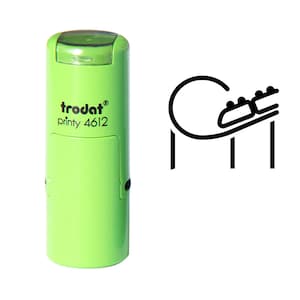Roller Coaster Stamp