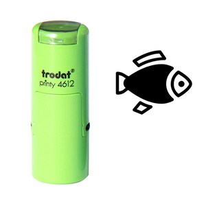 Gekleidet Fisch Stempel