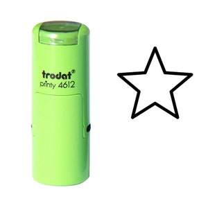 Christmas Star Stamp