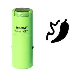 Chili Pfeffer Stempel