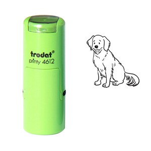 Golden Retriever Stamp