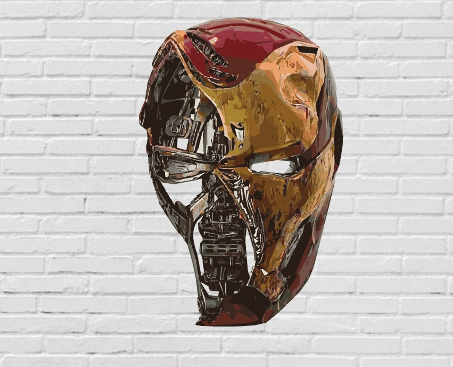 Iron Man Helmet Svg Marvel Avengers Superhero Pdf Jpg Eps Png Etsy