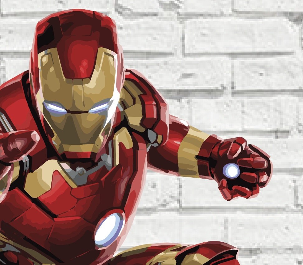 iron man svg marvel avengers superhero pdf jpg eps png etsy