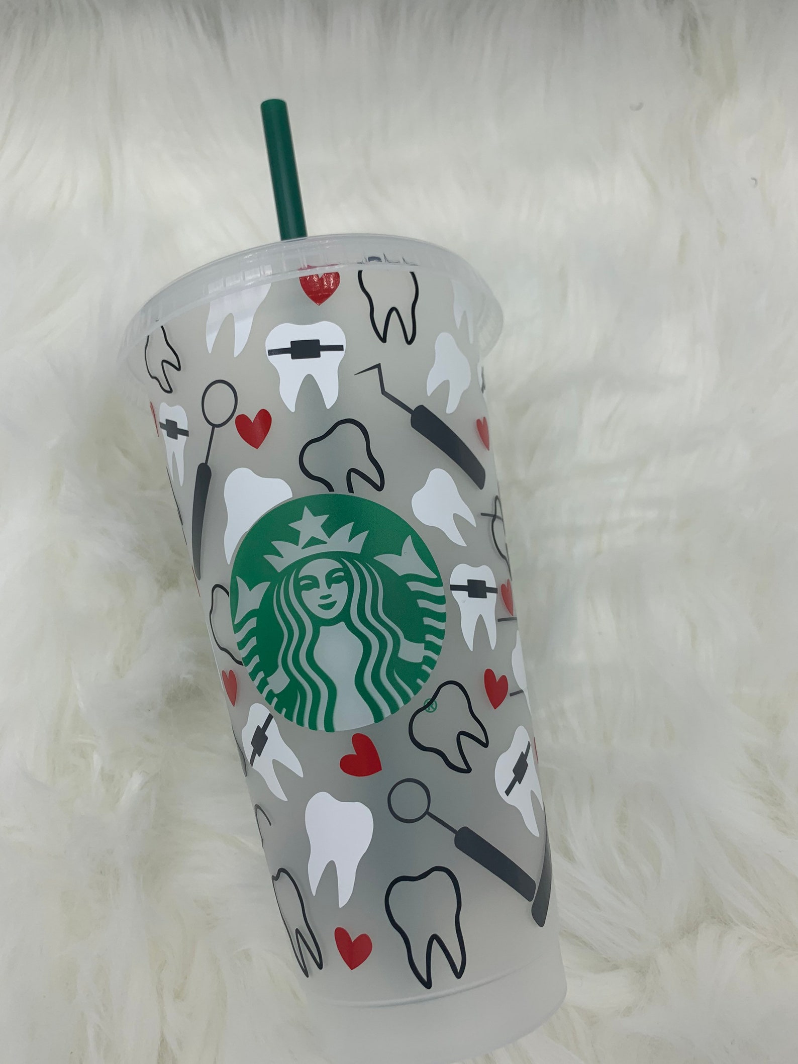 Dental Starbucks Cup Dental Assistant Dental Hygienist Etsy