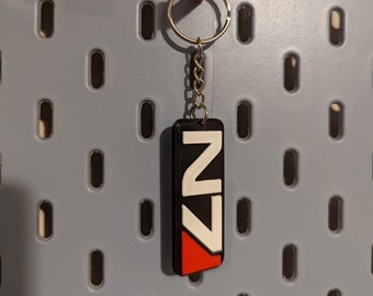 N7 Mass Effect inspired Keyring