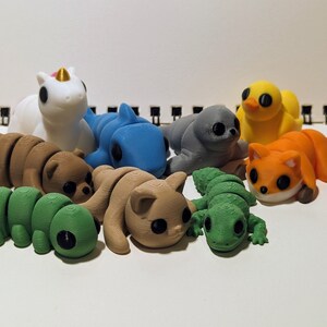 Mini Pocket Pals fidget animals Adhd stress relief