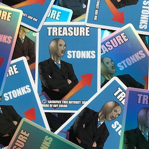 Stonks! Fichas de tesouro (normais ou foil)