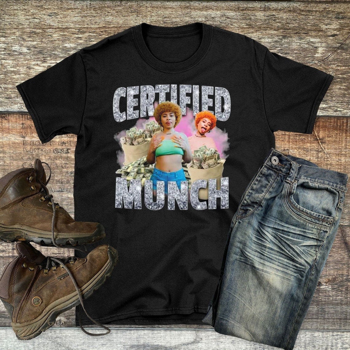 Certified Munch Ice.Spice Shirt, Vintage Ice.Spice Shirt, Ice.Spice Proud Munch graphic Tee shirt