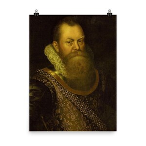 Friedrich de Houtman - Antike Karte - Historische Wanddeko, Astronomie Poster