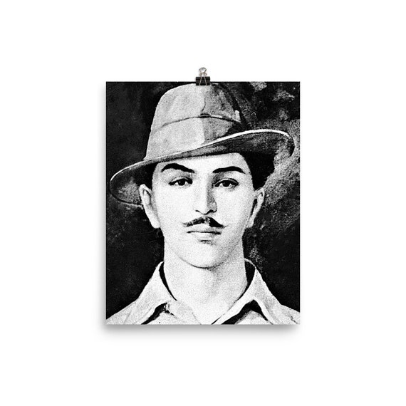 how to draw bhagat singh step by step || Draw Bhagat Singh - YouTube