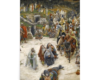 What Our Lord Saw from the Cross by James Tissot Poster Print