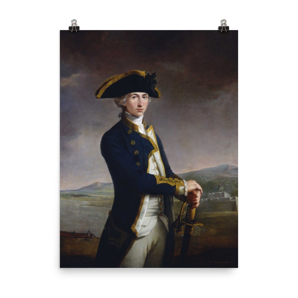 Captain Horatio Nelson by John Francis Rigaud Poster Print