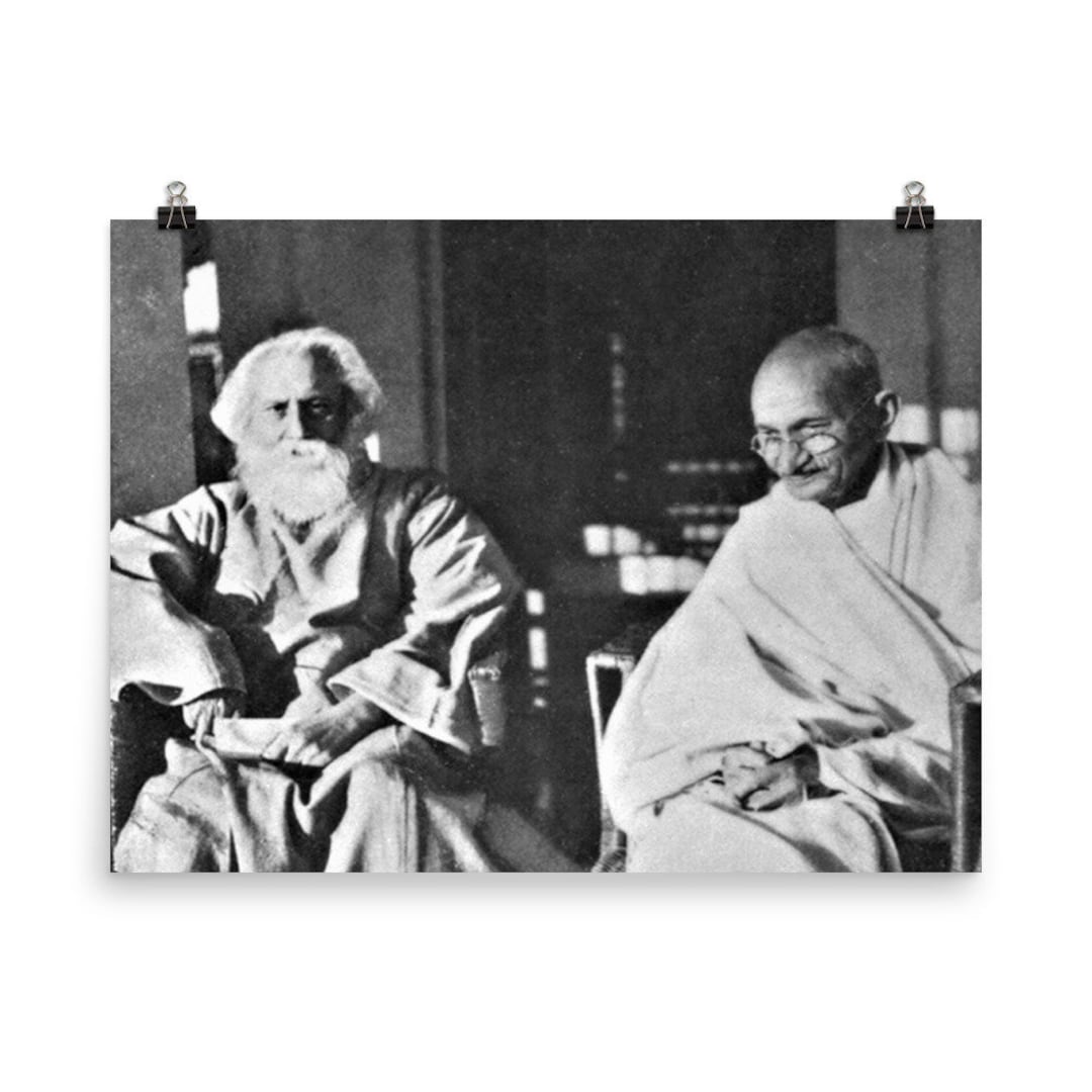 Rabindranath Tagore And Mahatma Gandhi Poster Print Etsy rabindranath-tagore-and-mahatma-gandhi-poster-print-etsy