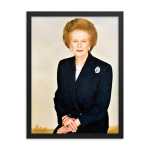 Margaret Thatcher Framed Print