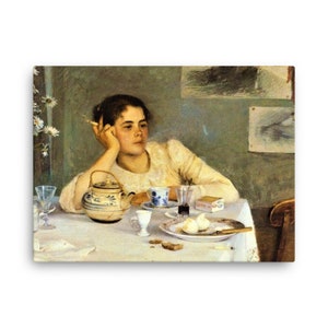 After Breakfast By Elin Kleopatra Danielson Gambogi Canvas Print - Canvas Wall Art