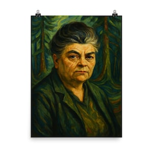 Emily Carr Art Print - Lush Canadian Landscape Poster | Vibrant Wall Decor | Unique Nature-Inspired Home Accent