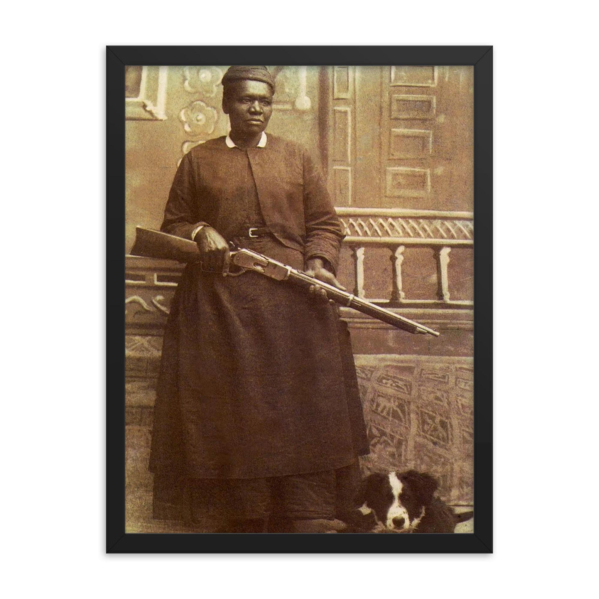 Stagecoach Mary Fields Framed Print