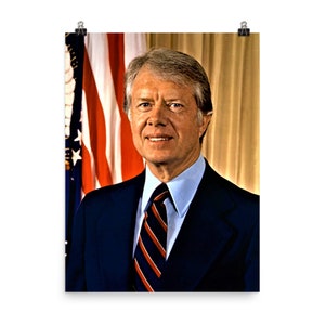 Jimmy Carter Poster Stampa